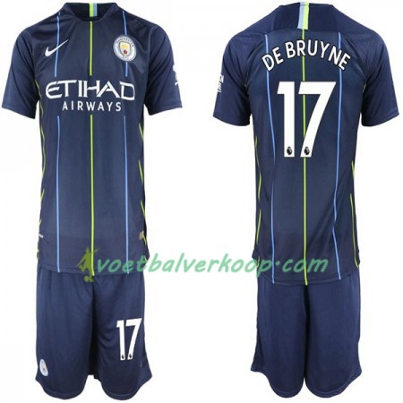 Manchester City De Bruyne 17 Kind Uittenue 2018/2019